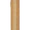 Ekena Millwork Thorton Slat Rough Sawn Bracket w/ Offset Brace, Western Red Cedar, 6"W x 20"D x 20"H BKT0604X20X20THR06RWR - alternate 3